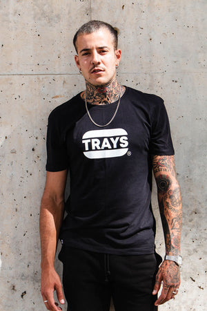 TRAYS | Men's T-shirt black