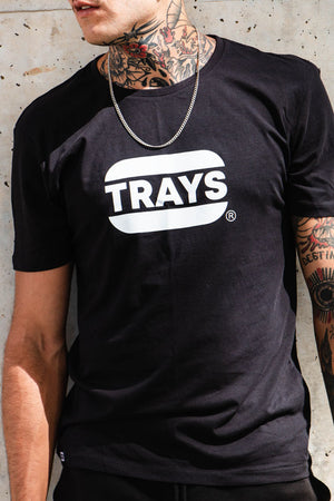 Open image in slideshow, TRAYS | Men&#39;s T-shirt black
